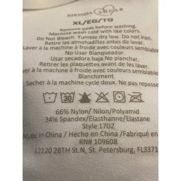 Rhonda Shear Invisible Edge Convertible Body Bra Bandeau X LARGE (RS-16) - Picture 5 of 8